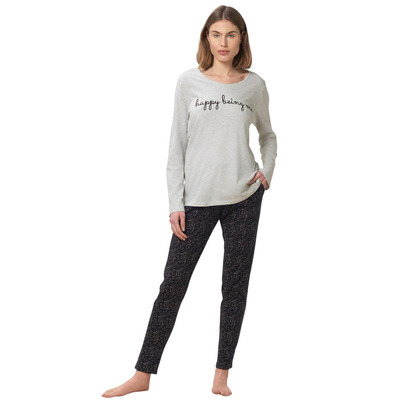 Triumph Sets Pyjama Set - Medium Grey Melange - 2XL - 18