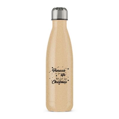 Prosecco Is For Life Water Bottle