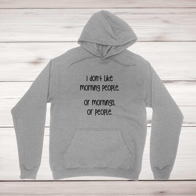 Morning People Hoodie