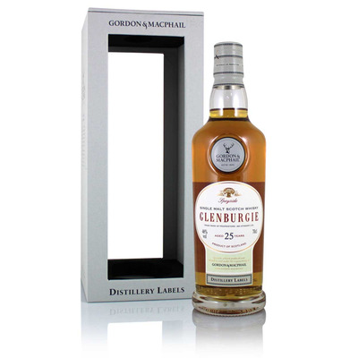 Glenburgie 25 Year Old  G&M Distillery Labels