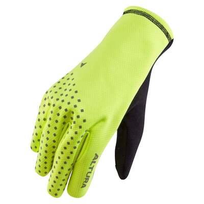 Nightvision Unisex Windproof Fleece Cycling Gloves Yellow &pipe; XL &pipe; Altura
