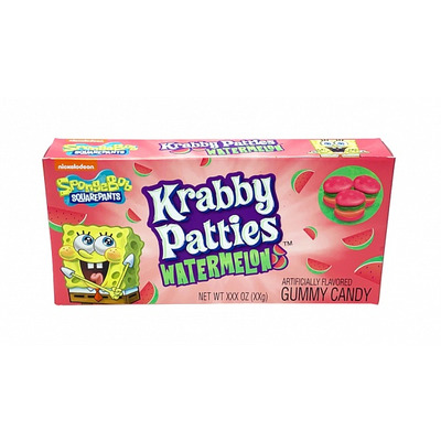 Krabby Patties Watermelon Theatre Box 72g *USA*