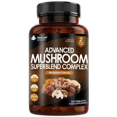 Advanced Mushroom Superblend Complex Tablets