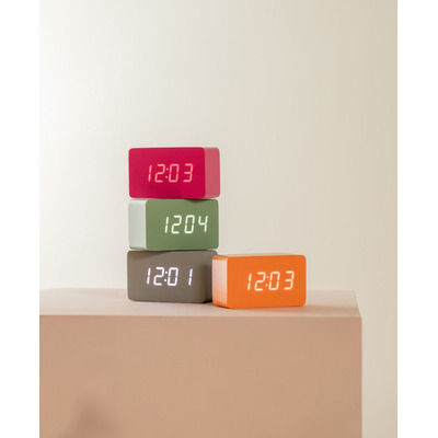 Alarm Clock Spry Tube - Grayed jade