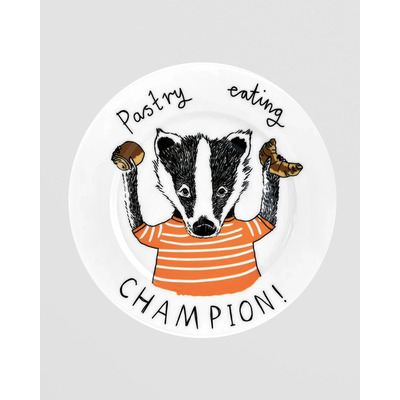 Pastry Eating Champion Side Plate