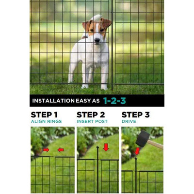 Triple Arch Fence Panel Kit