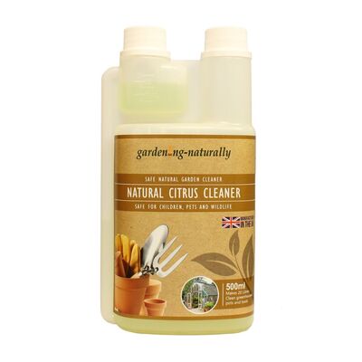 Natural Citrus Cleaner for the Garden and Greenhouse