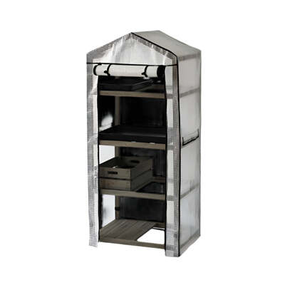 Compact Wooden Growhouse