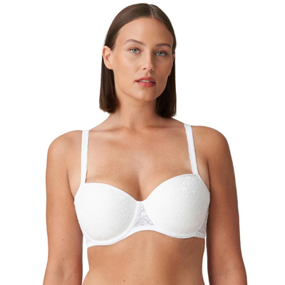 Prima Donna Twist Epirus Padded Balcony Bra - White - 32F