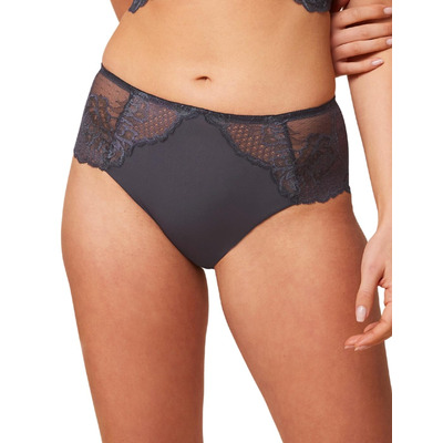 Triumph Wild Peony Florale Maxi Brief - Pebble Grey - S - 10