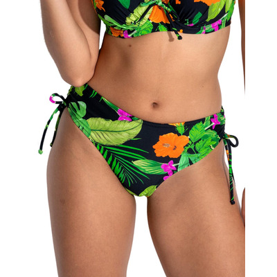 Pour Moi Palermo Adjustable Side Bikini Brief - Tropical - XS - 8