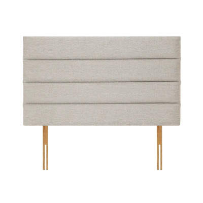 Standard Divan Base with Storage and Headboard Options - 6FT Super King 180cm x200cm / No Drawers / Horizontal Lines