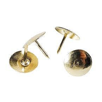 Brass Drawing Pins (Box 150)
