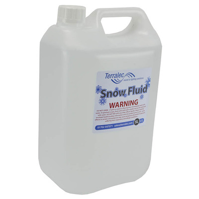 Snow Fluid 5L High Grade Formula for Use in Snow and Foam Effect Machines