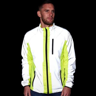 BTR High Visibility Reflective Cycling & Running Jacket. High Vis