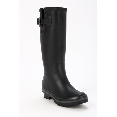 Evercreatures All Black Plain Tall Wellies