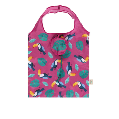 Tilly Touchan Foldable Shopper - Pink