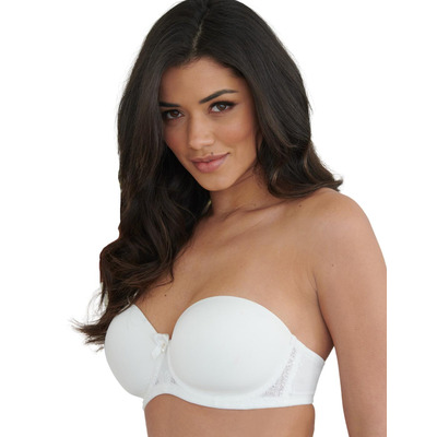Pour Moi Divine Strapless Bra - Ivory - 30D