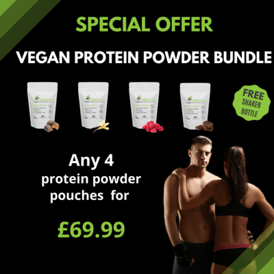 Vegan Weight Loss Bundle &pipe; 4 Meal Replacement Pouches - Save over £30