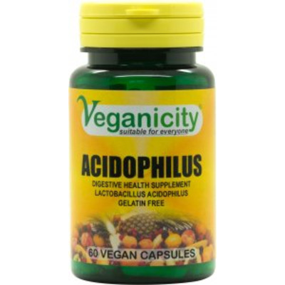 Vegan Acidophilus Probiotic Capsules &pipe; FREE Shipping