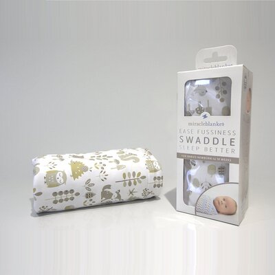 Miracle Blanket Swaddle Prints (Design: Foxes Friends)