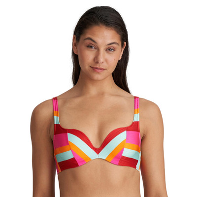 Marie Jo Tenedos Padded Heart Shape Bikini Top - Jazzy - 34D
