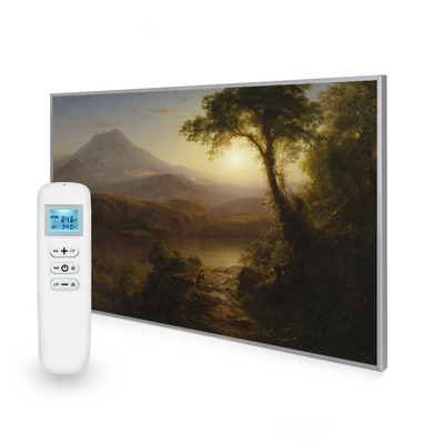 795x1195 Tropical Scenery Picture Nexus Wi-Fi Infrared Heating Panel 900W - Electric Wall Panel Heater
