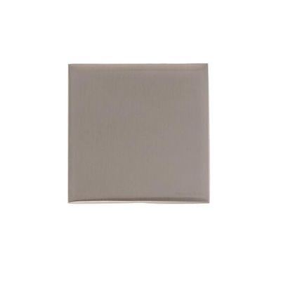M Marcus Electrical Winchester Single Blank Plate, Satin Nickel - W05.630 SATIN NICKEL