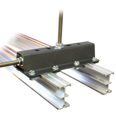Doughty Studio Rail 80 Suspension Bracket with Wall Fixing - Triple Rail