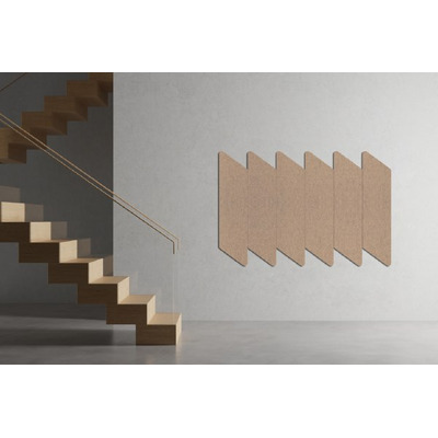 Acoustic Wall Panels 120 x 30cm, Pack of 6