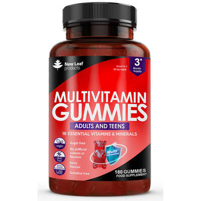 Essentials Multivitamins Minerals for Teens Gummies (180 Fill)
