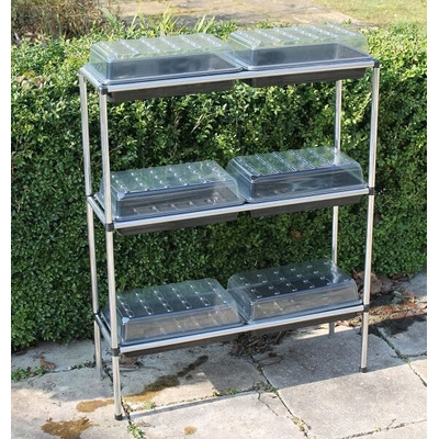 Seed Tray Stand With 6 Trays
