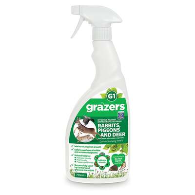 Grazers Rabbits, Pigeons and Deer Natural Repellent