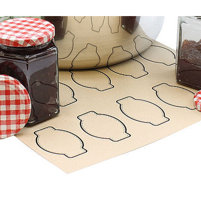 Jam Jar Labels Pack of 40 with Choice of style