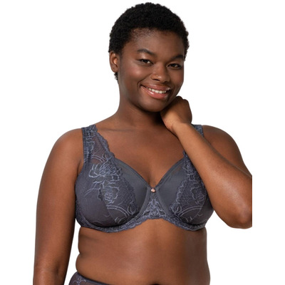 Triumph Wild Peony Florale Padded Bra - Pebble Grey - 32D