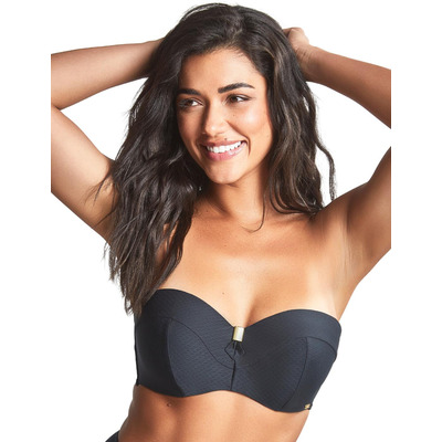 SW  Panache Marianna Bandeau Bikini Top - SW  Black - 32D
