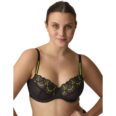 Prima Donna Twist Tepito Padded Balcony Bra - Dark Glow - 32G