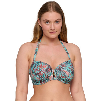 Prima Donna Swim Riyad Full Cup Bikini Top - Turquoise Seas - 34D