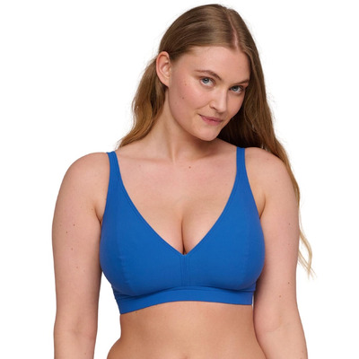 Prima Donna Swim Aswan Non Wired Triangle Bikini Top - Delphinium Cheer Blue - 32G