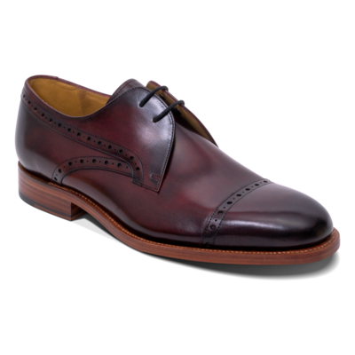 Wye - Hand Brushed Burgundy, 9.5