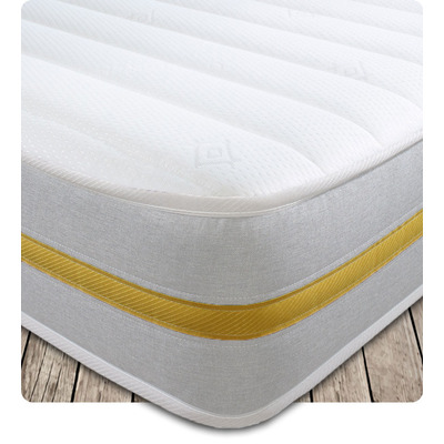 Starlight Beds™ 7.25" Deep Budget Friendly Single Memory Foam with Spring Mattress suitable for everyone - 2ft6 Small Single Mattress (75cm by 190cm)