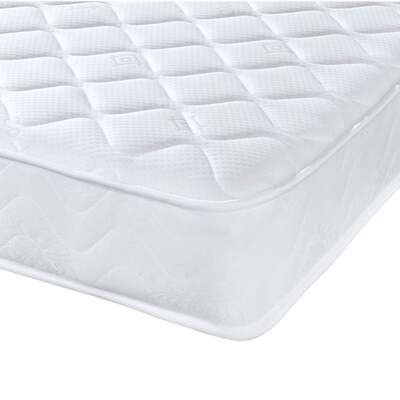 Starlight Beds™ Value Range 7" Deep Memory Foam Open Coil Affordable Spring Mattress - 2ft6 Small Single Mattress (75cm by 190cm)