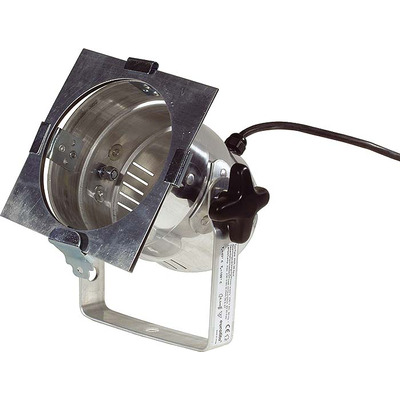 Par38 Can Polished Silver - Includes Bracket and Gel Frame