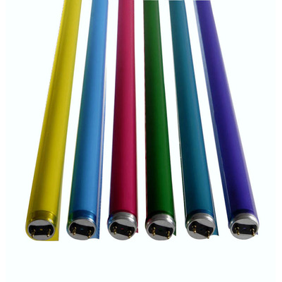 4ft Fluorescent Tube Colour Filters Steel Blue