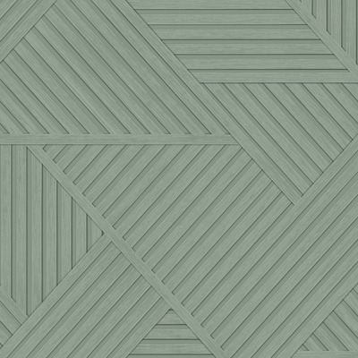 Wood Geometric Wallpaper Sage Holden 13200