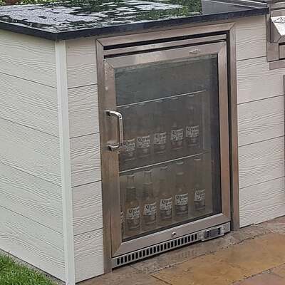 Stainless Steel Single Fridge Trim Kit