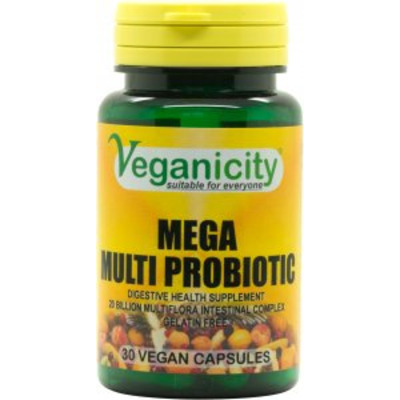 Vegan Mega Multi Probiotic Capsules &pipe; Vegan Supplement Store