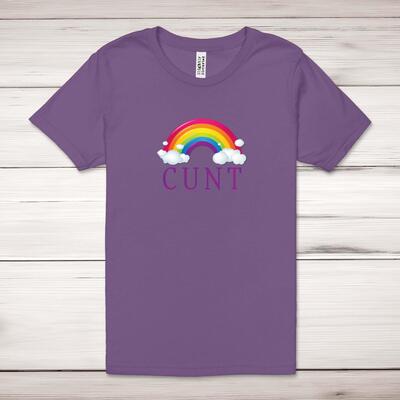 Rainbow Swearing Adult T-Shirt