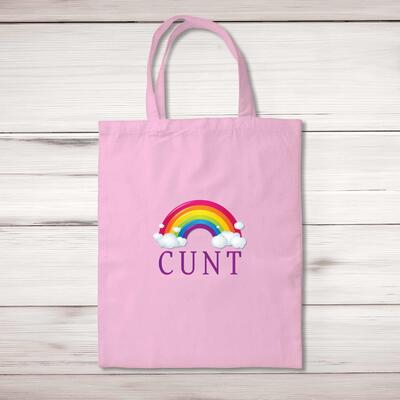 Rainbow Swearing Tote Bag