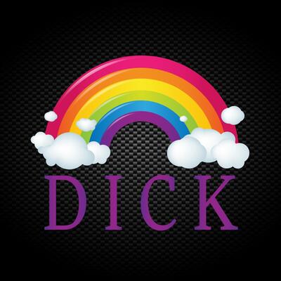 Rainbow Swearing Vinyl Sticker